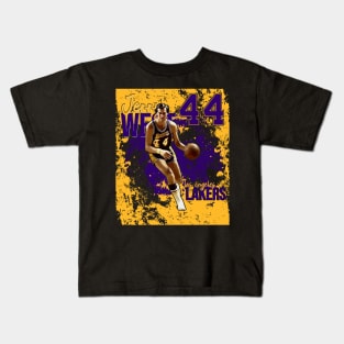 Jerry west | los angeles lakers Kids T-Shirt